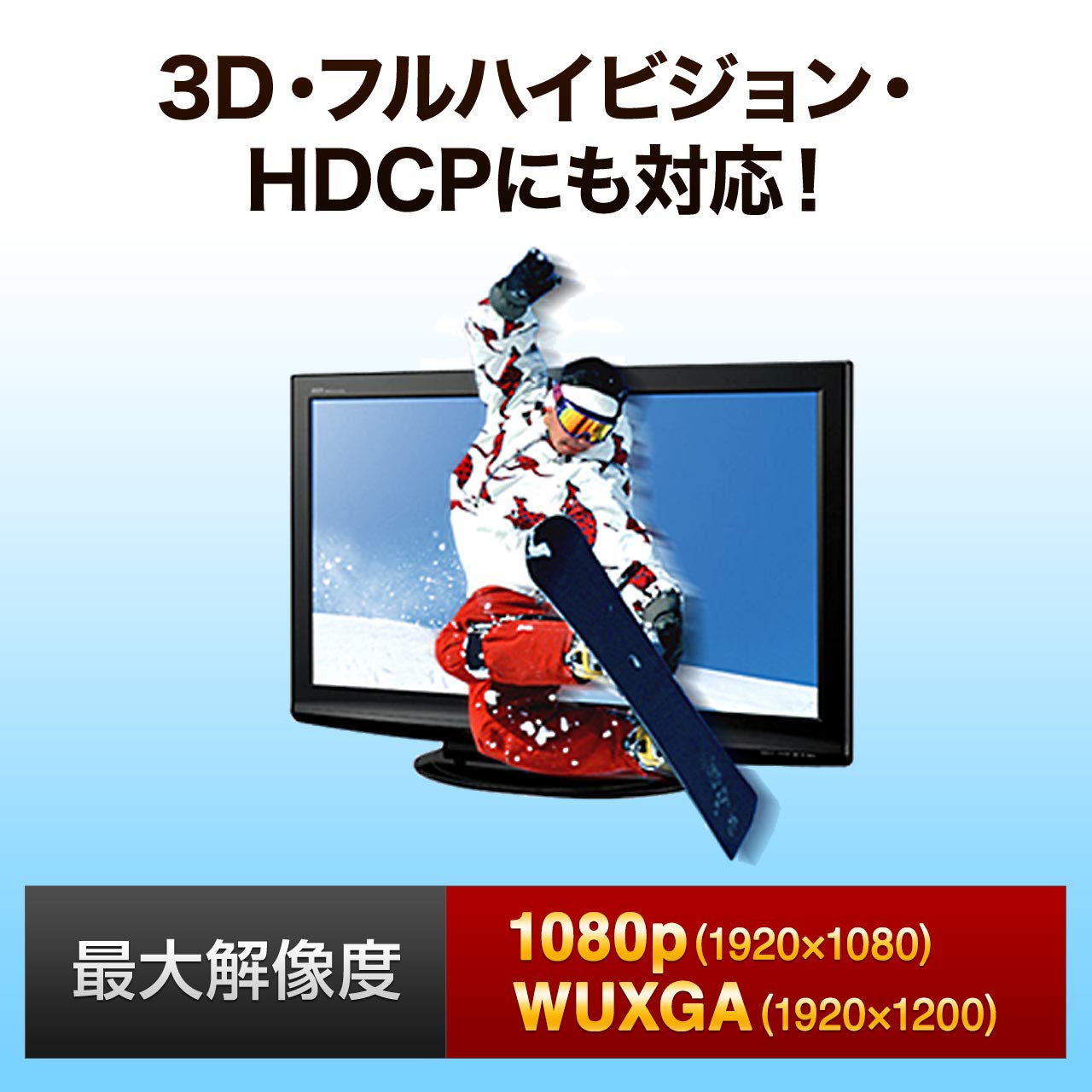 Amazon | サンワダイレクト HDMI分配器 HDMIスプリッター 1入力 2出力